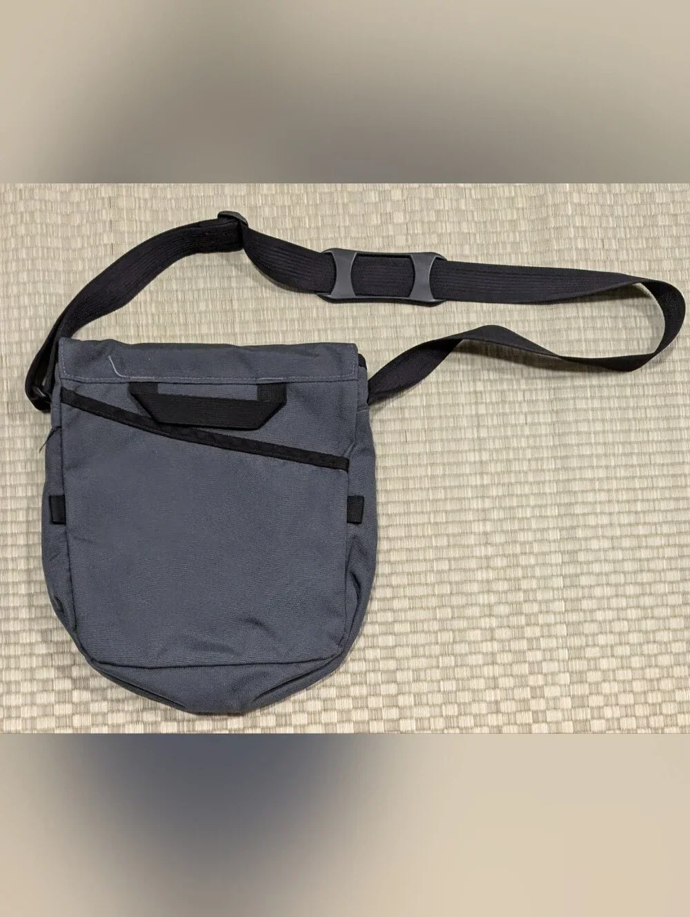RARE Tom Bihn Small Cafe Bag in Nebulous Gray/Cayenne Cordura Made in USA